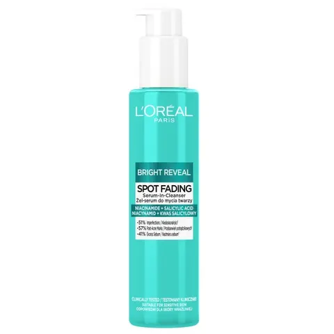 L'ORÉAL - Bright Reveal żel-serum do mycia twarzy 150ml