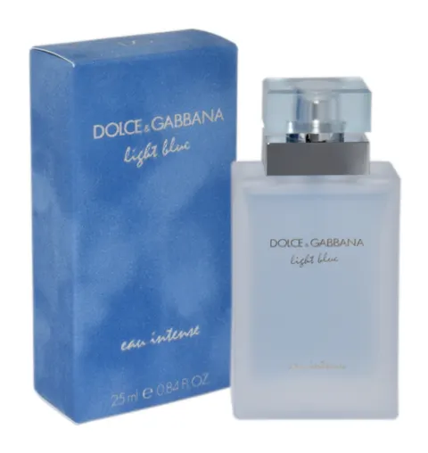 D&G Light BLUE EAU Intense woda perfumowana spray damskie 25 ml