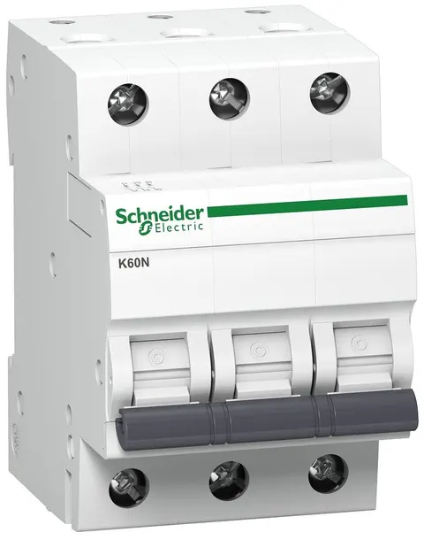 Wyłącznik nadprądowy 3P B 20A 6kA AC, K60N-B20-3; A9K01320, SCHNEIDER ELECTRIC