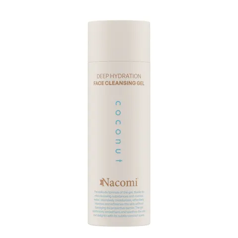Nacomi Deep Hydration żel do mycia twarzy Coconut 150ml