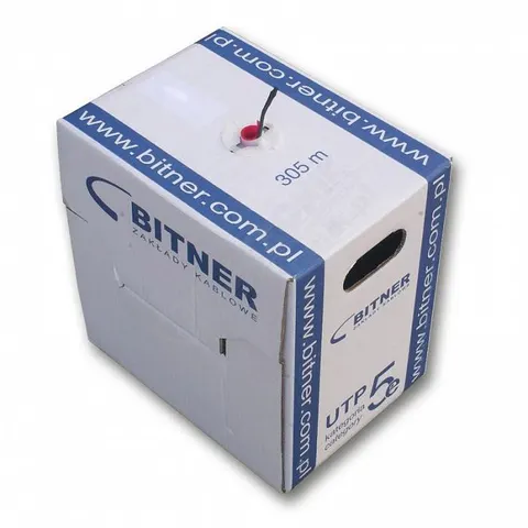 Kabel teleinformatyczny BiTLAN U/UTP kat.6 4x2x0,54 TI0044 klasa Eca /100m/