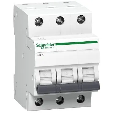 Wylącznik nadprądowy K60 K60N-C32-3 C 32A 3-biegunowy, A9K02332 - Schneider