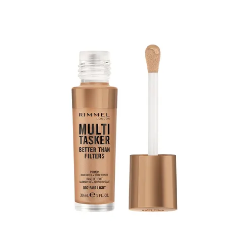 RIMMEL Multi Tasker Wielozadaniowa baza pod makijaż + korektor 002 FAIR LIGHT 30 ml