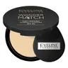EVELINE Wonder Match Matujący Puder prasowany SPF30 nr 02 8 g