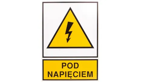 ERGOM ; TZO 105X148-S "PNAP" Tabliczka PCV
