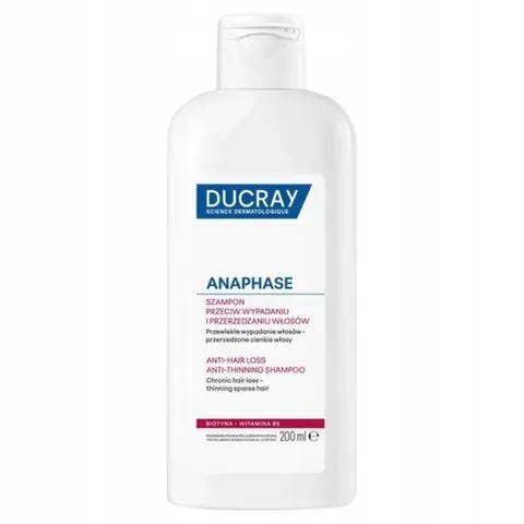 DUCRAY ANAPHASE Szampon przeciw wypadaniu i przerzedzaniu się włosów - 200ml