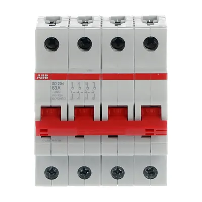 ABB ; Rozłącznik SD204/63 modułowy 63A 4P