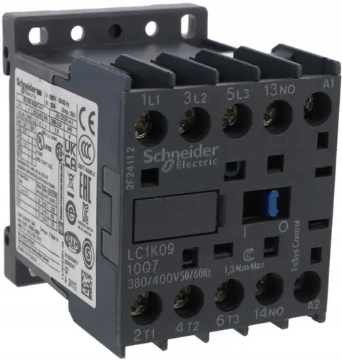 Stycznik Mocy Modułowy SCHNEIDER ELECTRIC 9A 3P 400V AC 1Z 0R LC1K0910Q7