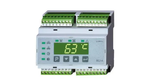 Regulator temp. centr. ogrz. RG14 1:interfejs RS-485 RG1411000