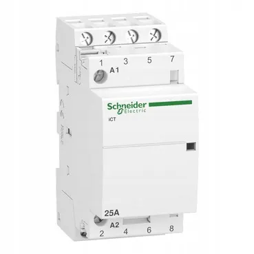 Schneider Electric Stycznik modułowy 25A 4Z 0R 230V AC iCT A9C20834