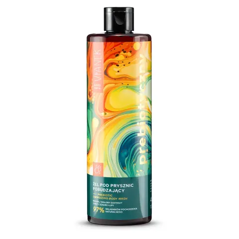VIANEK Prebiotyczny Żel Pod Prysznic Pobudzający - 400ml