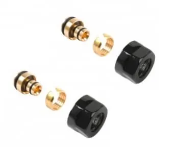 Adaptery ALUPEX (czarny połysk ) 3/4"