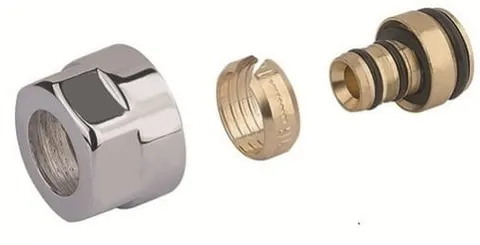 Adaptery ALUPEX (chrom) 3/4"