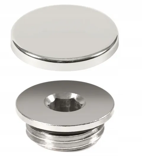 Korek zaślepiający TERMA (chrom) 1/2''