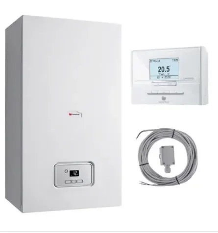 Saunier Duval THELIA CONDENS AS 30-A + regulator Exacontrol E7C + sensor automatyki pogodowej + czujnik NTC temperatury zasobnika 0010019424