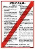Instrukcja postępowania w razie zagrożeń chemicznych