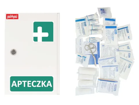 Apteczka P40 (+ wyposażenie DIN13164 PLUS) do firmy