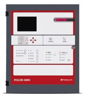 Centrala sygnalizacji pożaru POLON 4900 (4x127 adresów, pełne oprogramowanie + drukarka)