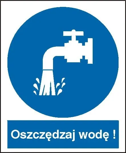Oszczędzaj wodę!