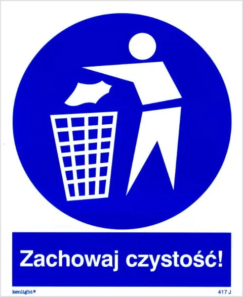 Zachowaj czystość!