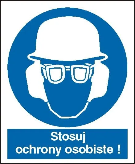 Stosuj ochrony osobiste