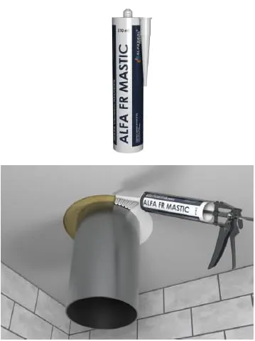 Masa uszczelniająca ogniochronna ALFA MASTIC 310ml