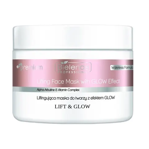 BIELENDA PROFESSIONAL Lift & Glow Liftingująca maska do twarzy z efektem glow 115 g