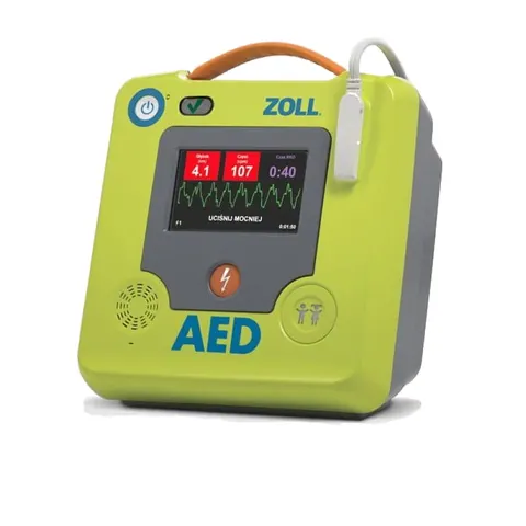 DEFIBRYLATOR ZOLL AED 3 BLS (AED, bateria, elektrody 5-letnie UNI CPR-D)