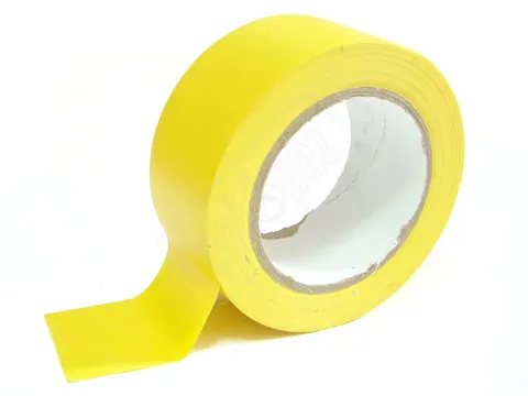 Taśma samoprzylepna żółta 5 cm / 33 mb