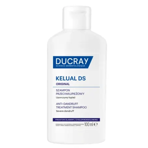 DUCRAY KELUAL DS Szampon do postępowania w ciężkich stanach łupieżowych 100 ml