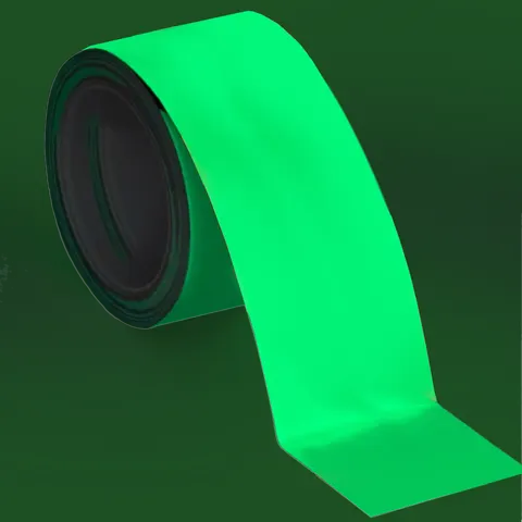 Taśma fluorescencyjna 10cm x 50m świecąca w ciemności