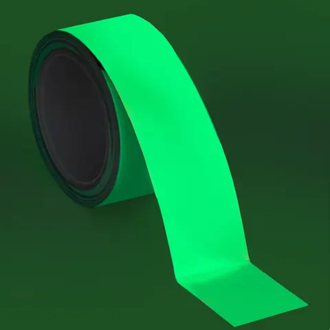 Taśma fluorescencyjna 5cm/5m świecąca w ciemności