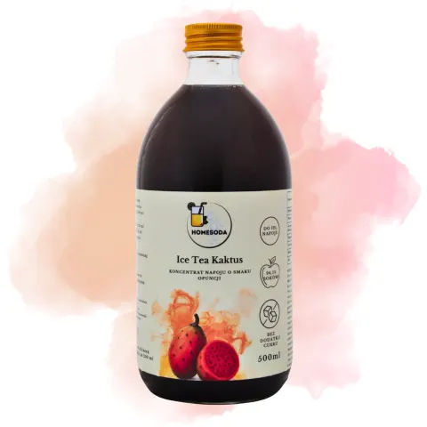 Syrop HomeSoda Ice Tea Kaktus 500ml z pompką