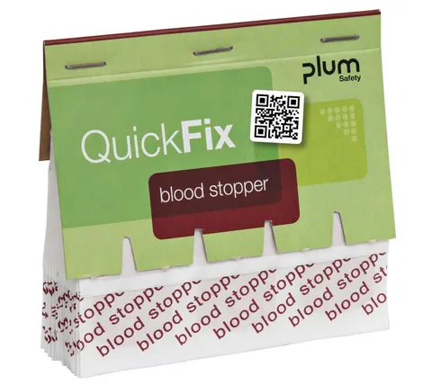 45 plastrów hemostatycznych - wkład do dozownika Plum QuickFix