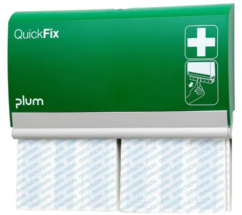 Dozownik Plum QuickFix — 2×30 plastry wykrywalne Long (CE)