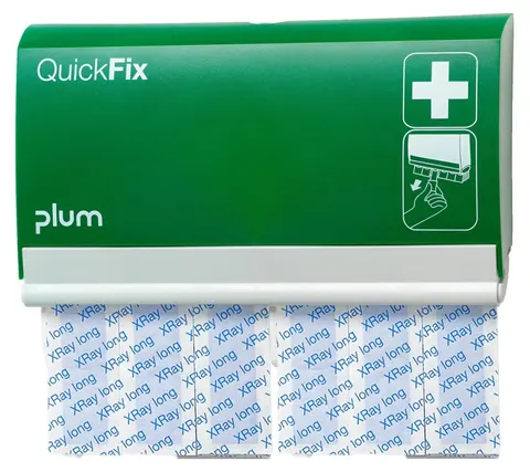 Dozownik Plum QuickFix — 2×30 plastry wykrywalne w RTG (X-Ray) Long