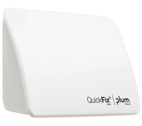 Dozownik Plum QuickFix UNO — pusty (biały, CE)