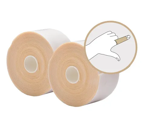 Bandaż kohezyjny Plum QuickSoft — 5,5 cm × 5 m, beżowy (2× refill)