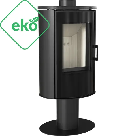 Piec wolnostojący KOZA AB S/N/O GLASS 8kW