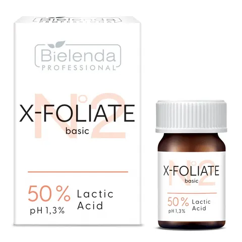 BIELENDA PROFESSIONAL X-Foliate Basic Kwas mlekowy 50% 5 ml