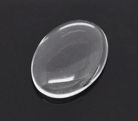 [02615b] Kaboszon szklany 15*20mm gat.II 3szt