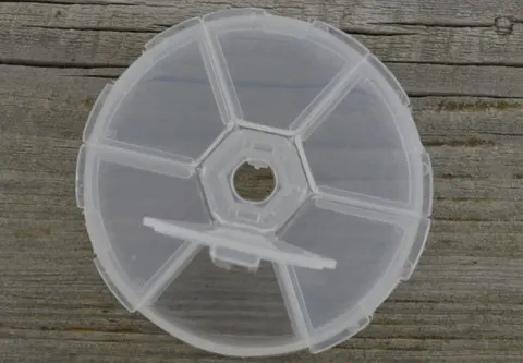 [60411] Organizer plastikowy okrągły karuzela 80mm