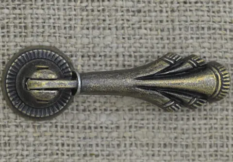 [k0712] Uchwyt ozdobny w kolorze brązu 62*20mm