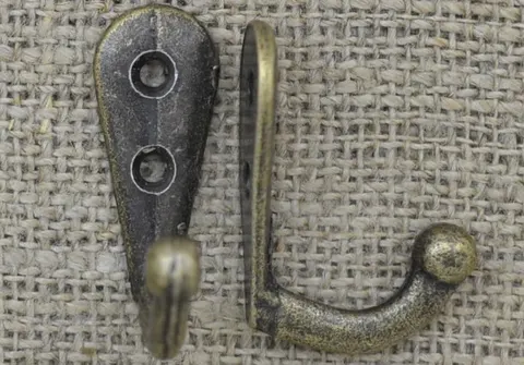 [k0714] Wieszak ozdobny w kolorze brązu 33*12mm