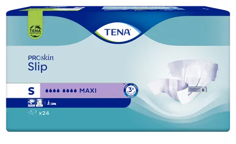 TENA SLIP ProSkin Maxi S Pieluchomajtki - 24 sztuk