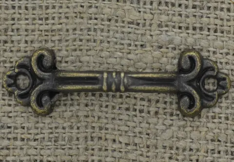 [k0719] Uchwyt ozdobny w kolorze brązu 48*14mm