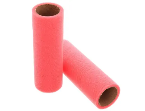 [715061] Tiul na rolce 15cm 9m arbuzowy