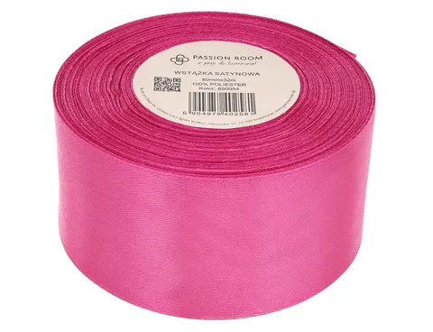 [850054] Wstążka satynowa 50mm 32mb magenta