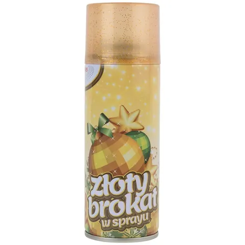 [650104] Brokat w sprayu złoty 250ml