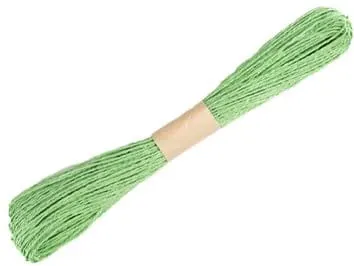 Sznurek papierowy w zwoju zielony 30m 2mm